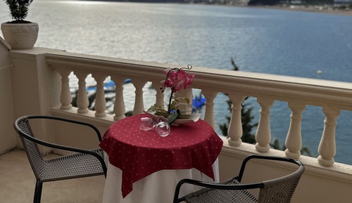 Habitación estándar doble, 1 cama de matrimonio, vistas al mar