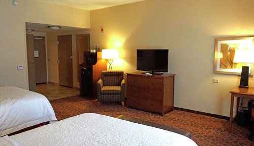 Habitación, 2 camas de matrimonio, accesible para personas con discapacidad, no fumadores