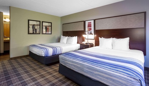 Habitación, 2 camas de matrimonio, accesible para personas con discapacidad, no fumadores