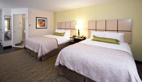 Suite estudio, 2 camas de matrimonio