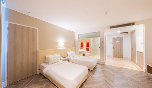 Habitación ejecutiva con 2 camas individuales