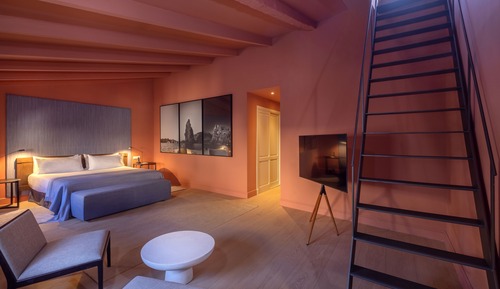 Suite junior, terraza