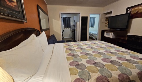 Habitación Deluxe, cocina básica (Two Queen Beds)