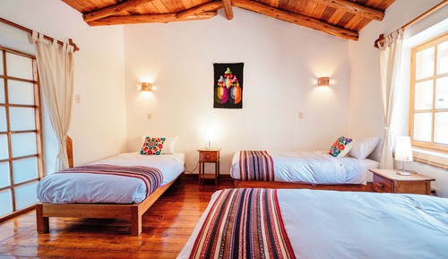 Habitación triple Confort, vistas a la montaña