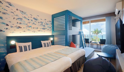 Habitación estándar con 2 camas individuales, no fumadores (Standard Twin + Bunk Bed)