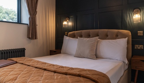 Habitación estándar doble, baño privado