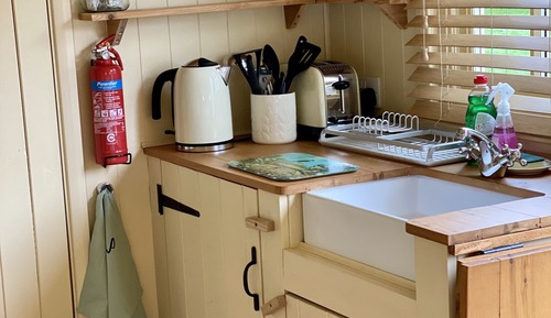 Cabaña de lujo, baño privado (Luxury Shepherds Hut)