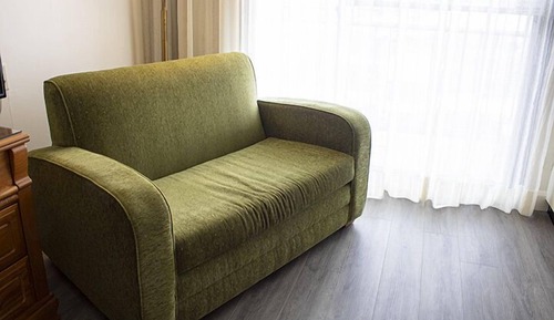 Habitación económica, 1 cama de matrimonio con sofá cama