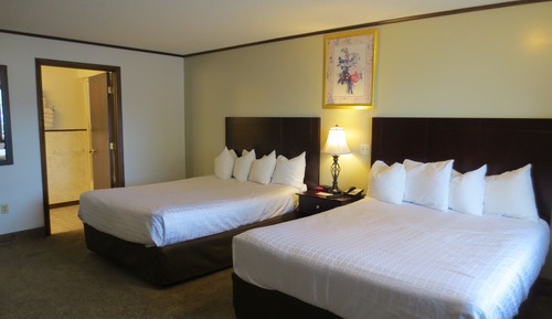 Habitación estándar, 2 camas de matrimonio, no fumadores, vistas al lago