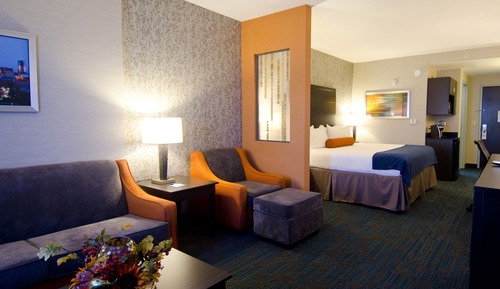 Suite, 1 cama de matrimonio grande con sofá cama