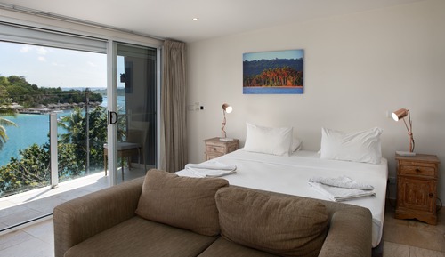 Estudio Premium, balcón, vistas al puerto