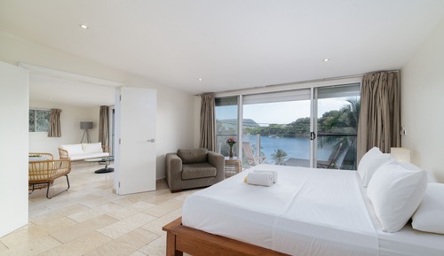 Ático Premium, balcón, vistas al puerto