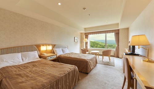 Habitación con 2 camas individuales, fumadores (Western-Style)