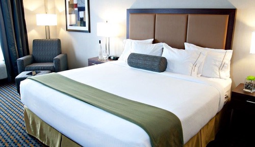 Suite, 1 cama de matrimonio grande, accesible en silla de ruedas (Roll-In Shower)