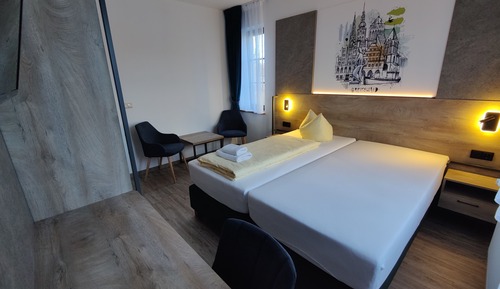 Habitación básica doble de uso individual