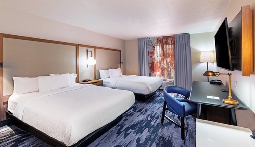 Habitación, 2 camas de matrimonio