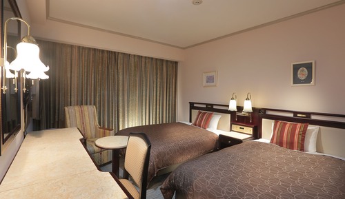 Habitación con 2 camas individuales, no fumadores (Single Use)