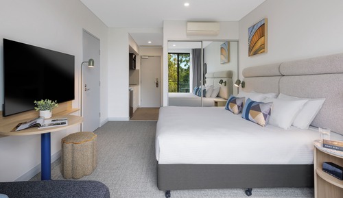 Apartamento ejecutivo, 2 habitaciones, no fumadores, cocina