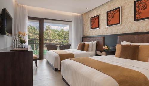 Habitación Deluxe, 2 camas de matrimonio