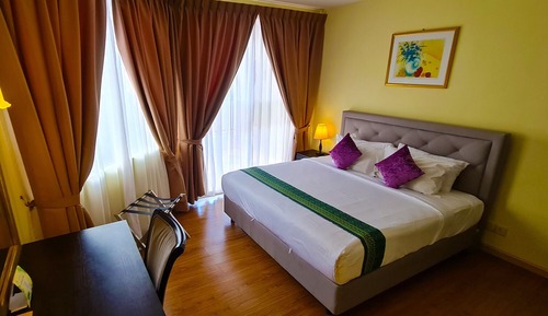 Suite, 3 habitaciones, vistas a la piscina (Master Garden)