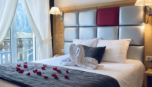 Habitación triple, vistas al lago