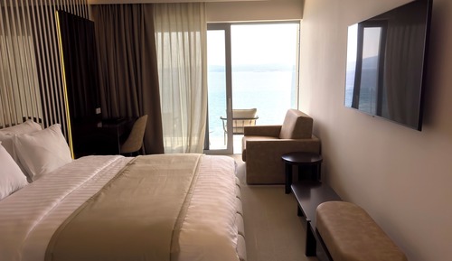 Habitación doble superior, balcón, vistas al mar