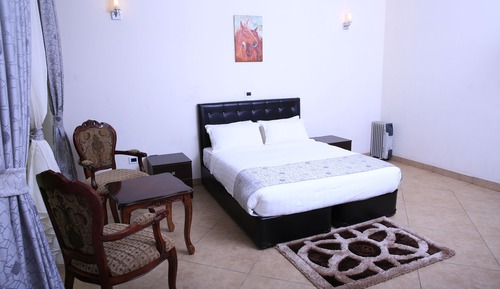 Habitación estándar, 1 cama de matrimonio, no fumadores, vistas al jardín