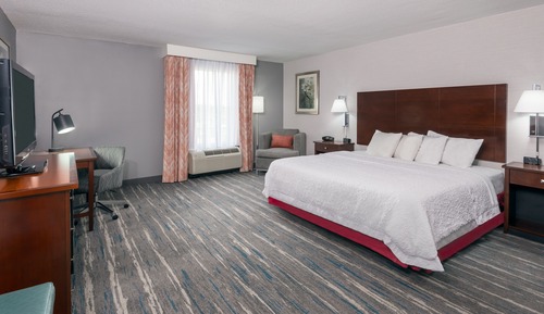 Habitación, 1 cama de matrimonio grande, accesible para personas con discapacidad, bañera