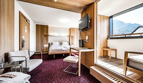 Habitación Deluxe doble, balcón (Panorama)