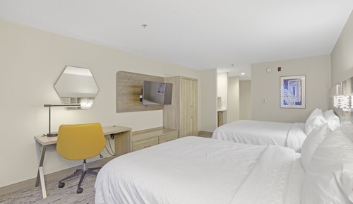 Habitación estándar, 2 camas de matrimonio, vistas al mar