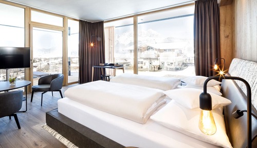 Suite familiar, 2 habitaciones, vistas a la montaña