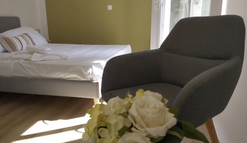 Habitación económica doble, balcón