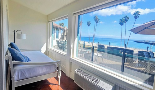 Habitación Signature, varias camas, vistas parciales al mar, planta baja