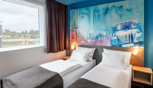 Habitación con 2 camas individuales