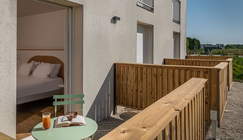 Habitación doble, terraza