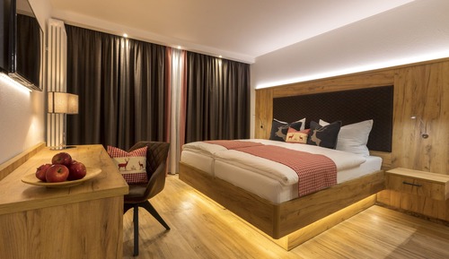 Habitación Deluxe doble, 1 cama doble, accesible para personas con discapacidad, vistas al valle