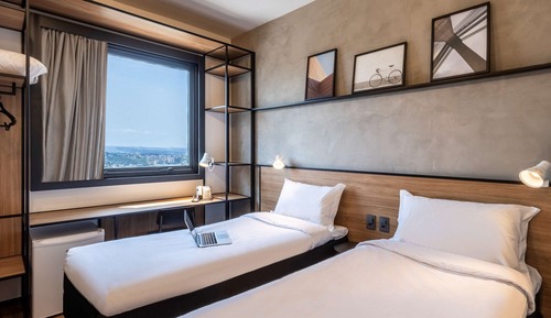 Habitación estándar con 2 camas individuales, 2 camas individuales