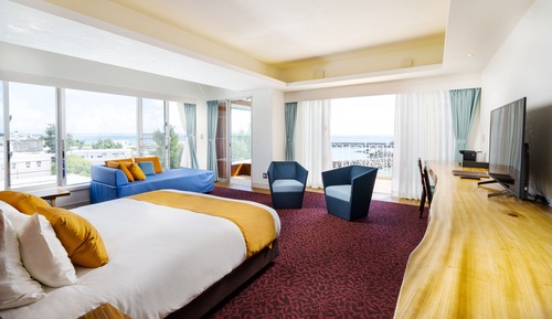 Suite estándar, vistas al mar