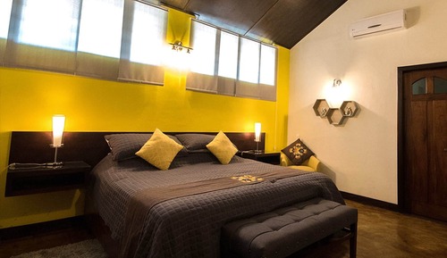 Habitación estándar, 1 cama de matrimonio grande, Aire acondicionado, vistas al jardín (KOZTIK)