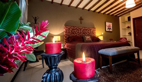Suite junior, 1 cama de matrimonio grande, vistas al jardín, en una planta alta (CHICHILTYK)