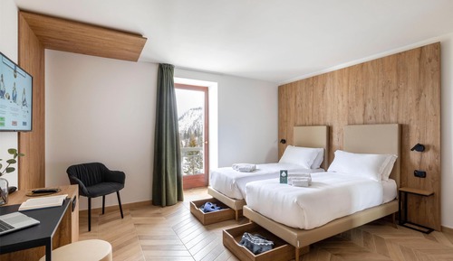 Habitación estándar con 2 camas individuales, no fumadores