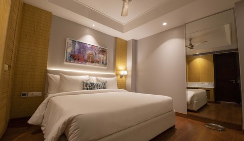 Habitación superior, 1 cama de matrimonio grande, no fumadores