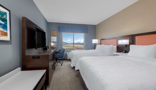 Habitación, 2 camas de matrimonio, accesible para personas con discapacidad (Hearing)