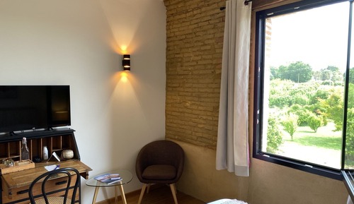 Habitación clásica doble, baño privado, vistas al jardín (Cosy)