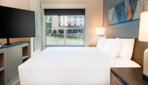 Habitación, 1 cama de matrimonio grande con sofá cama (Shower)