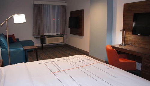 Habitación, 1 cama de matrimonio grande, no fumadores (Mobility, Bathtub Grab Bars)