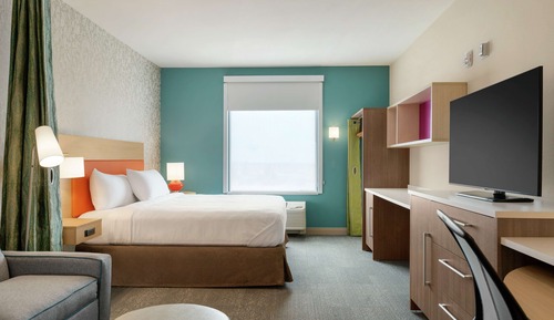 Estudio, 1 cama de matrimonio grande, accesible para personas con discapacidad (Hearing)