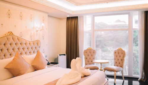 Habitación Deluxe, 1 cama de matrimonio grande, vistas al jardín