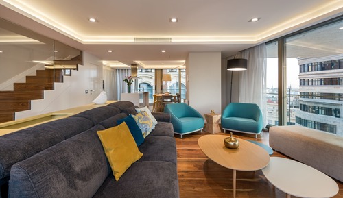 Dúplex City, 3 habitaciones, terraza, vistas a la ciudad