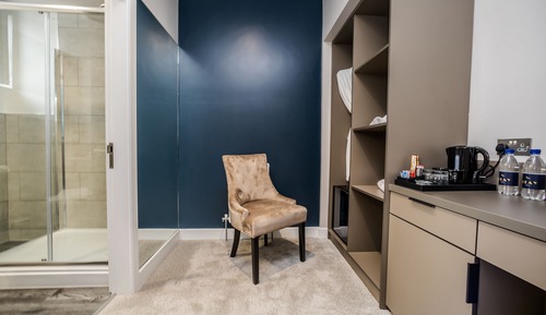 Habitación estándar doble, baño privado